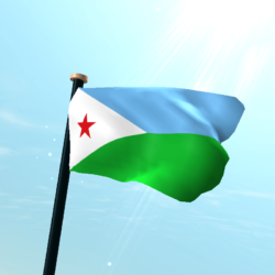 Djibouti Flag 3D Free