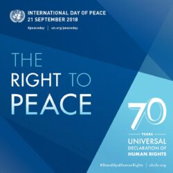 The International Day Of Peace September 21