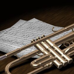 Trumpet desktop PC and Mac wallpapers