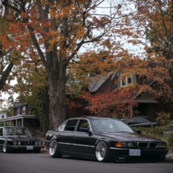 bmw e28 e38 stance tuning HD wallpapers