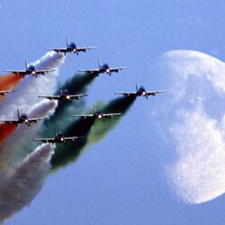 Aircraft / Planes: Frecce Tricolori Italian Air Force Aerobatic Team