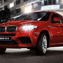 Download Wallpapers Bmw x6, Bmw, Red, Side view Ultra HD