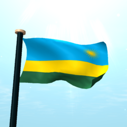 Rwanda Flag 3D Free Wallpapers