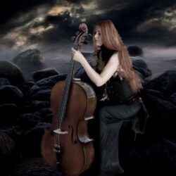 The Cello Player Wallpapers Free Download