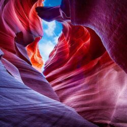Antelope canyon, layers ahead by alierturk