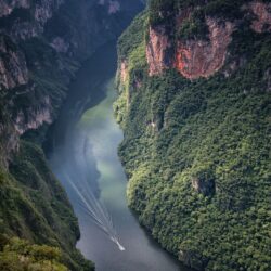 Sumidero Canyon, Chiapas, Mexico …