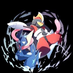 Bisharp and Greninja