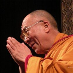 Dalai Lama in Brussels for the weekend