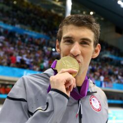 Michael Phelps Swimming