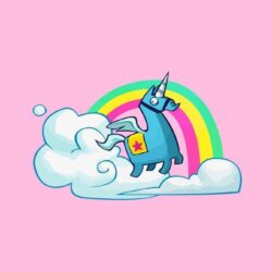 Fortnite Llama/Unicorn Pinata Wallpapers by VaughnWhiskey