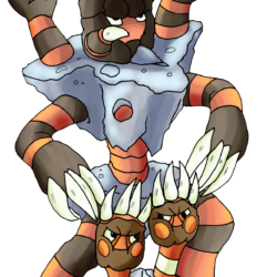 Pokemon of the day Gen 6! Binacle! Barbaracle! Barnacles!