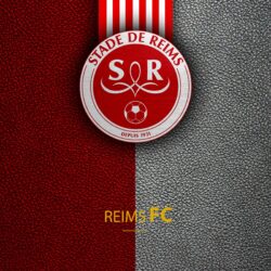 Download wallpapers Reims FC, Stade de Reims FC, French football