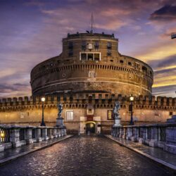 Castel Sant Angelo HD Wallpapers For Desktop in High Quality