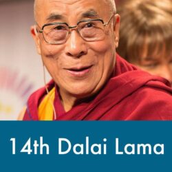 14th Dalai Lama by Ahmad Khalid