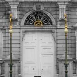 File:Entrance Door Royal Palace of Madrid from Plaza de Oriente