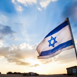 Tel aviv israel wallpapers flag
