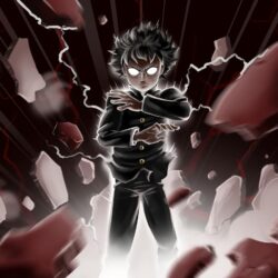 Athah Anime Mob Psycho 100 Shigeo Kageyama 13*19 inches Wall Poster