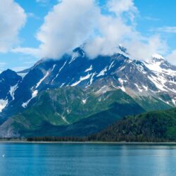 Wallpapers Alaska USA Kenai Fjords Nature Mountains Lake