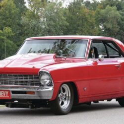 1967 Red Chevrolet Nova SS wallpapers