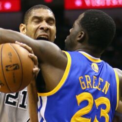Draymond Green talked trash to Tim Duncan once