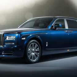 Blue 2017 Rolls Royce Phantom UHD 4K Wallpapers