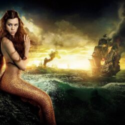 Pirates Of The Caribbean Beautiful Mermaid Desktop Wallpapers