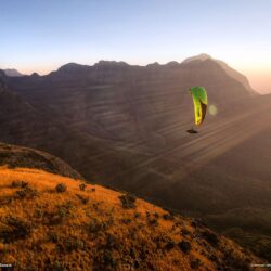 Paragliding in Malawi, Africa