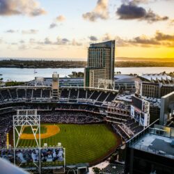 Final Sunset over the Padres Season : baseball