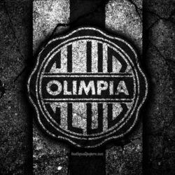 Download wallpapers 4k, FC Olimpia Asuncion, logo, Paraguayan