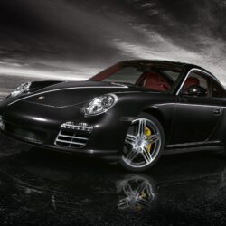 2011 Black Porsche 911 Targa 4S wallpapers