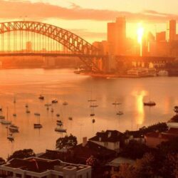 Sun Sydney Australia Sydney Harbour Bridge wallpapers