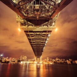 Wallpapers Sydney Harbour Bridge, Sydney, Australia, Bridge, 4K, 8K