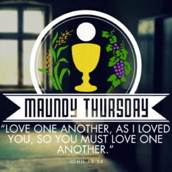 Maunday Thursday bible verses