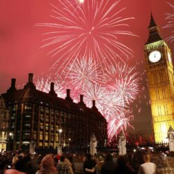 Wallpapers New Year’s Eve, London, Big Ben, 4K, World,