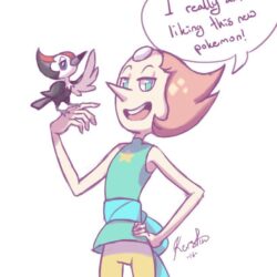 Pikipek is Pearl by EvilQueenie
