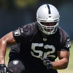 Khalil Mack discusses his role with Raiders, his irrational fear of