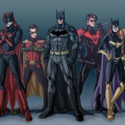 DC Comics Batman, Robin, Batwoman, Justice League, Nightwing, Red