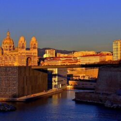 Image Marseille France Bridges Rivers Temples Cities Houses