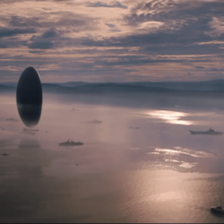 Spaceship on the Sea Arrival the Movie Wallpapers