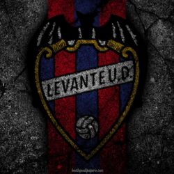 Download wallpapers Levante, logo, art, La Liga, soccer, football