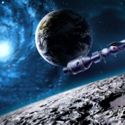 Space Satellite HD desktop wallpapers : Widescreen : High