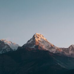 Wallpapers Annapurna Massif, Himalayas, Nepal, Mountains, Sunrise