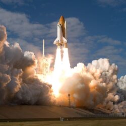 shuttle launch site Atlantis spaceship space rocket fire nasa
