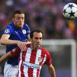 Leicester striker Vardy would get into Atletico team, claims Godin