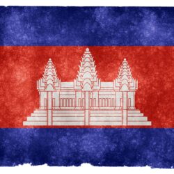 Free photo: Cambodia Grunge Flag