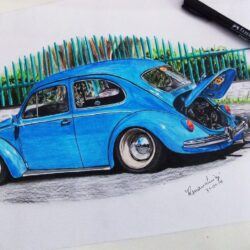 VW Fusca Draw