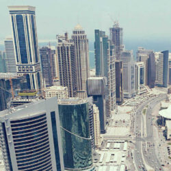 Doha Qatar Skyline Hd