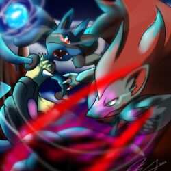 Lucario VS Zoroark