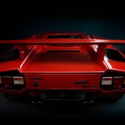 Lamborghini Countach White Wolf of Wall Street wallpapers