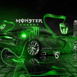 Monster, Energy, Wallpaper, Fantasy, Snake, Car, Wallpapers